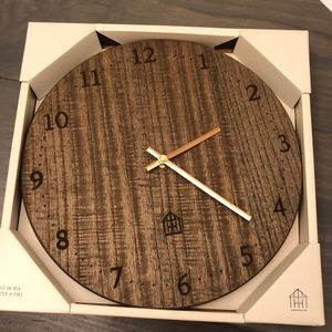 Hearth and hand wall clock